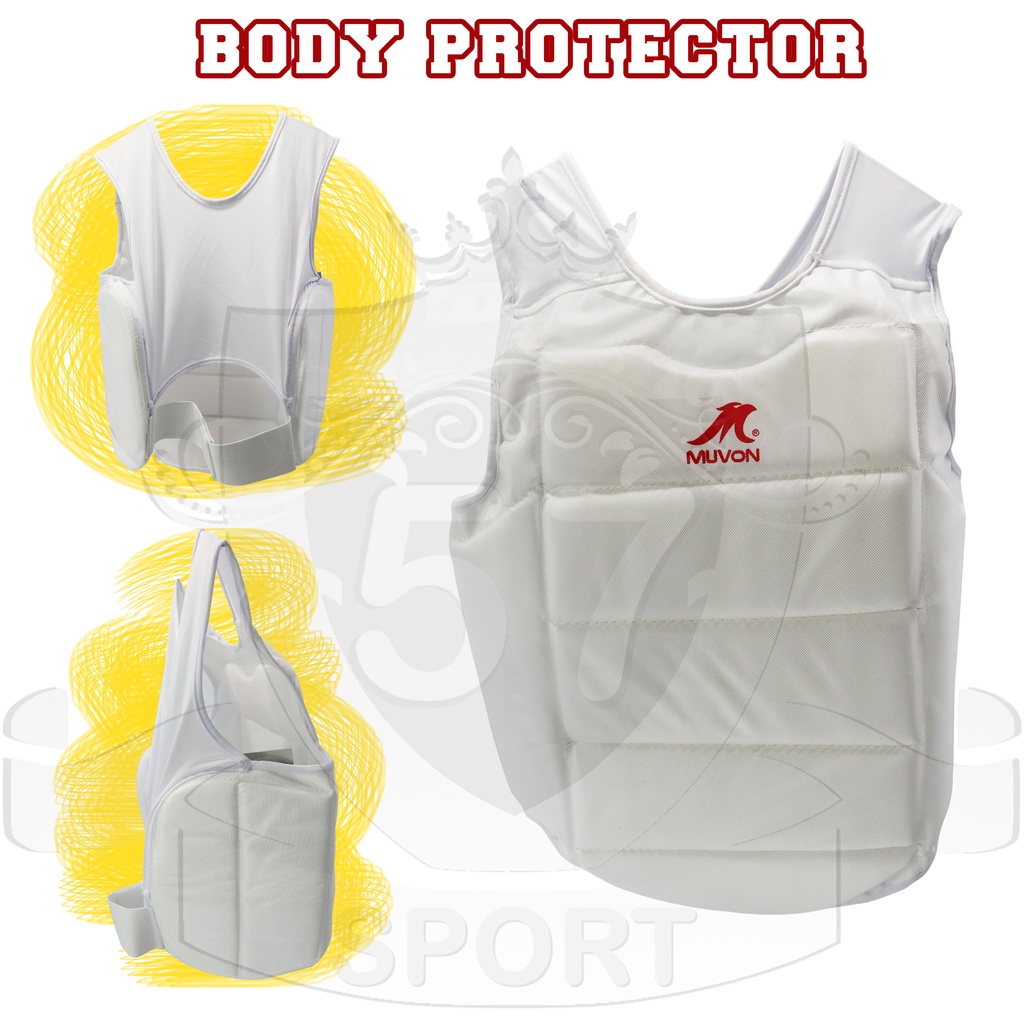 Jual Body Protector Karate Muvon Pro / Pelindung Badan Shopee Indonesia