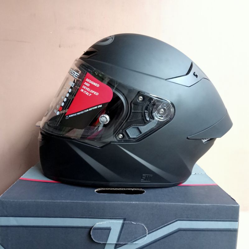 Jual HELM KYT TT COURSE SOLID BLACK DOFF HITAM DOFF FULL FACE HELM ORIGINAL Shopee Indonesia