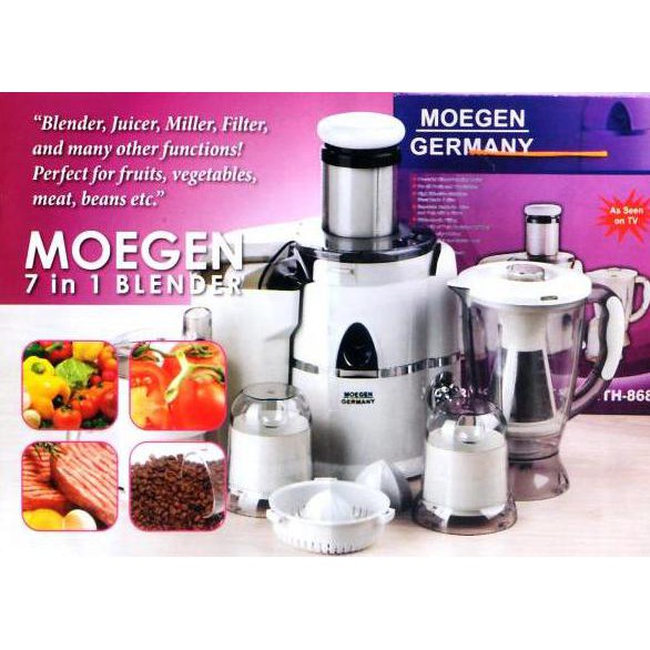 Jual JUICER MOEGEN GERMANY BLENDER 7 IN 1 AS ON TV KITCHEN COOK MIXER