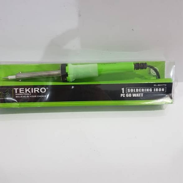 Jual TEKIRO SOLDERING IRON 60 watt Tekiro SOLDER 60W Tekiro ELSD1772