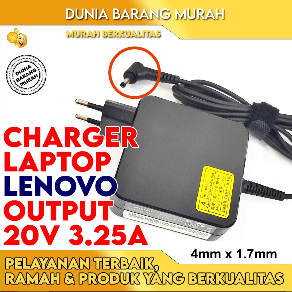 Jual Adaptor Charger Laptop Lenovo Ideapad 100 100S 110 310 510 510S