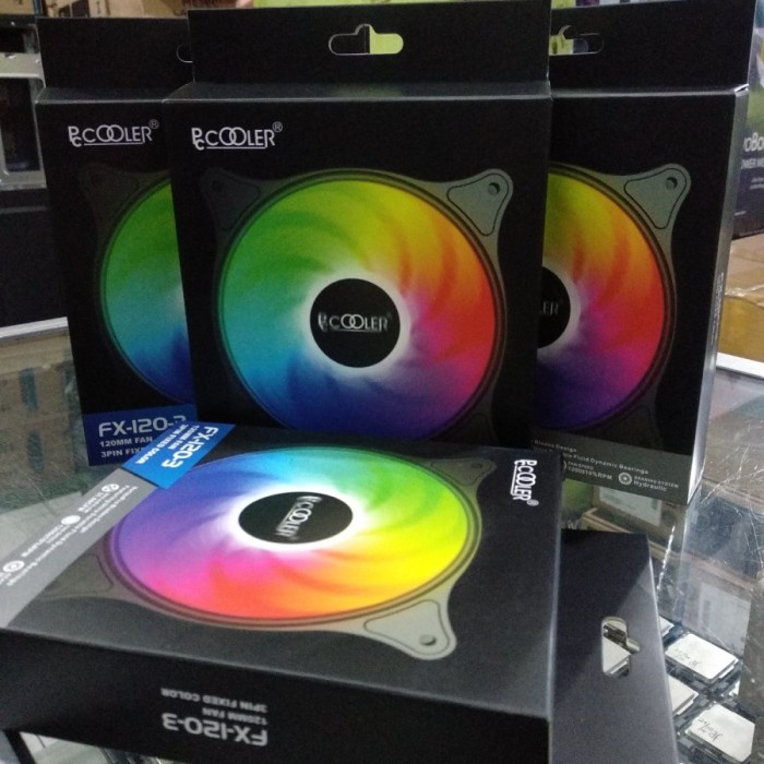 Jual Jual FAN Casing PC Cooler FX1203 Dynamic Color 120mm Murah