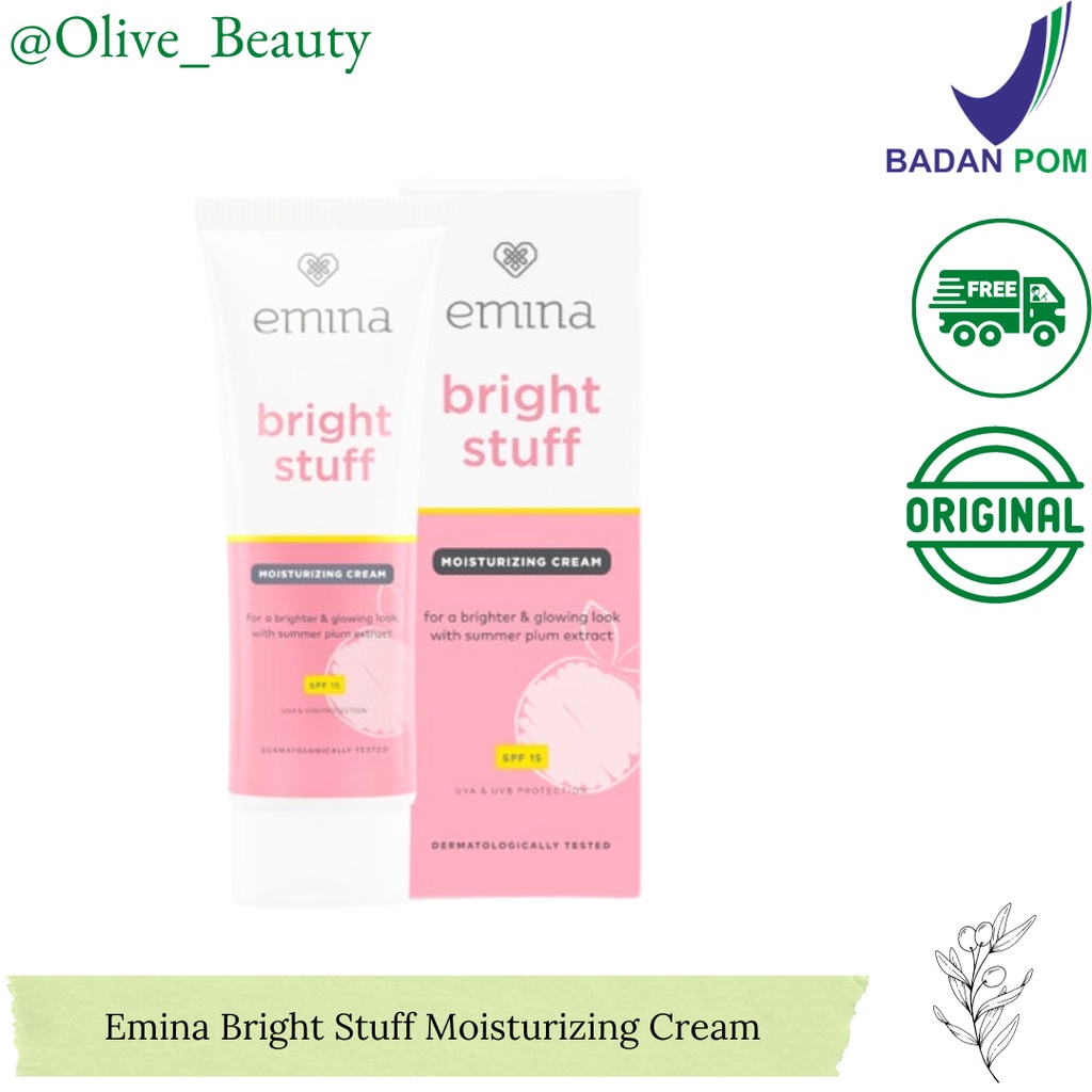Jual Emina Bright Stuff Moisturizing Cream MOISTURIZER 20ML Shopee