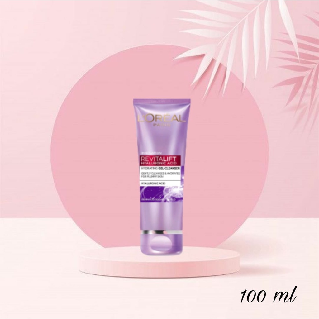 Jual L'OREAL LOREAL PARIS HYALURONIC ACID CLEANSER 100 ML Shopee