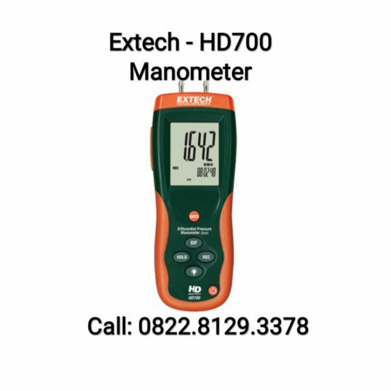 Jual Extech HD700 Manometer Differential Pressure Shopee Indonesia