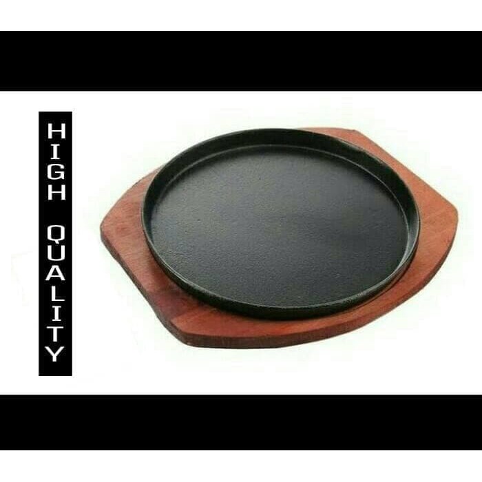 Jual HOT PLATE BULAT, Ayam, Sapi, Oval, ikan, Piring Steak , Wajan