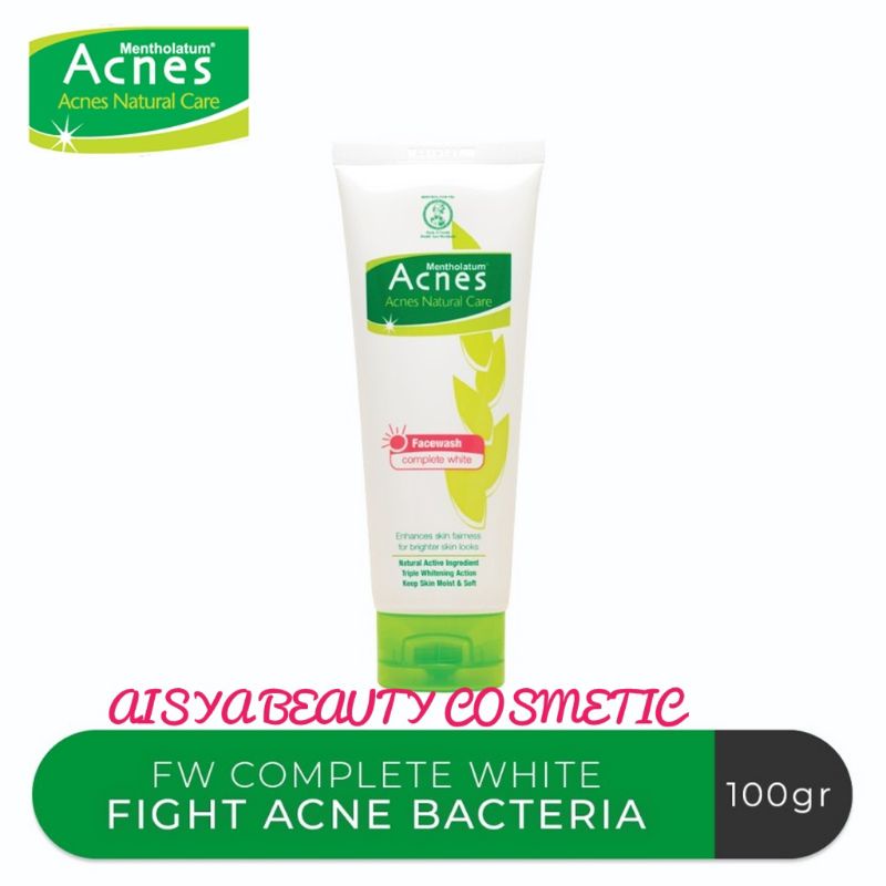 Jual ACNES COMPLETE WHITE WASH 100 G Shopee Indonesia
