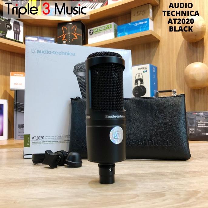 Jual audio technica AT2020 ORIGINAL Microphone Condenser Mic Shopee Indonesia