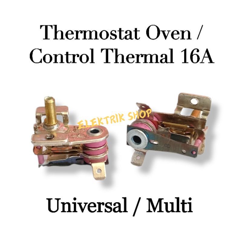Jual THERMOSTAT OVEN ELECTRIC / CONTROL THERMAL UNTUK OVEN 16A MULTI