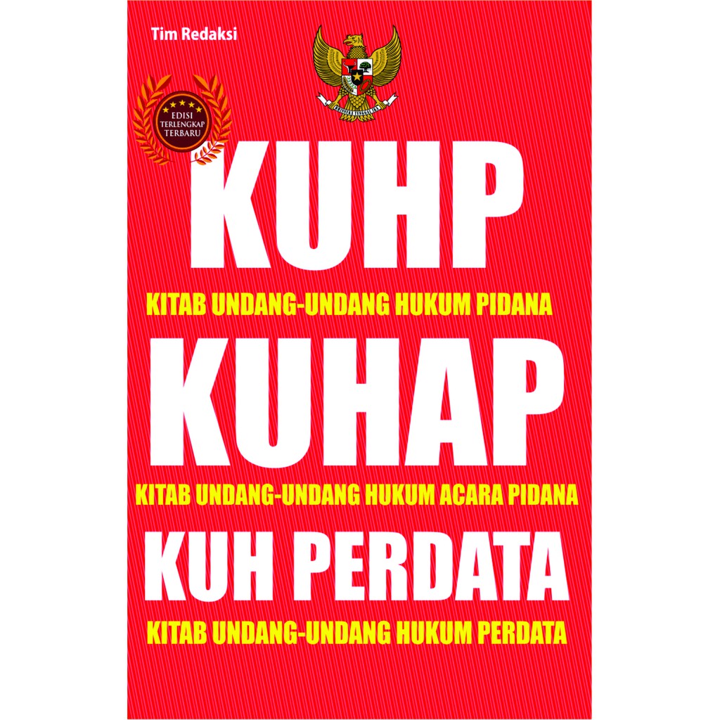Jual KUHP KUHAP KUH PERDATA Shopee Indonesia