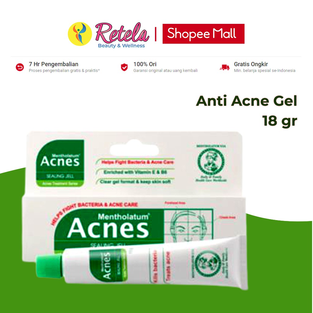 Jual Acnes Sealing Gel 18G / Acne Gel / Gel Jerawat / Acne Care