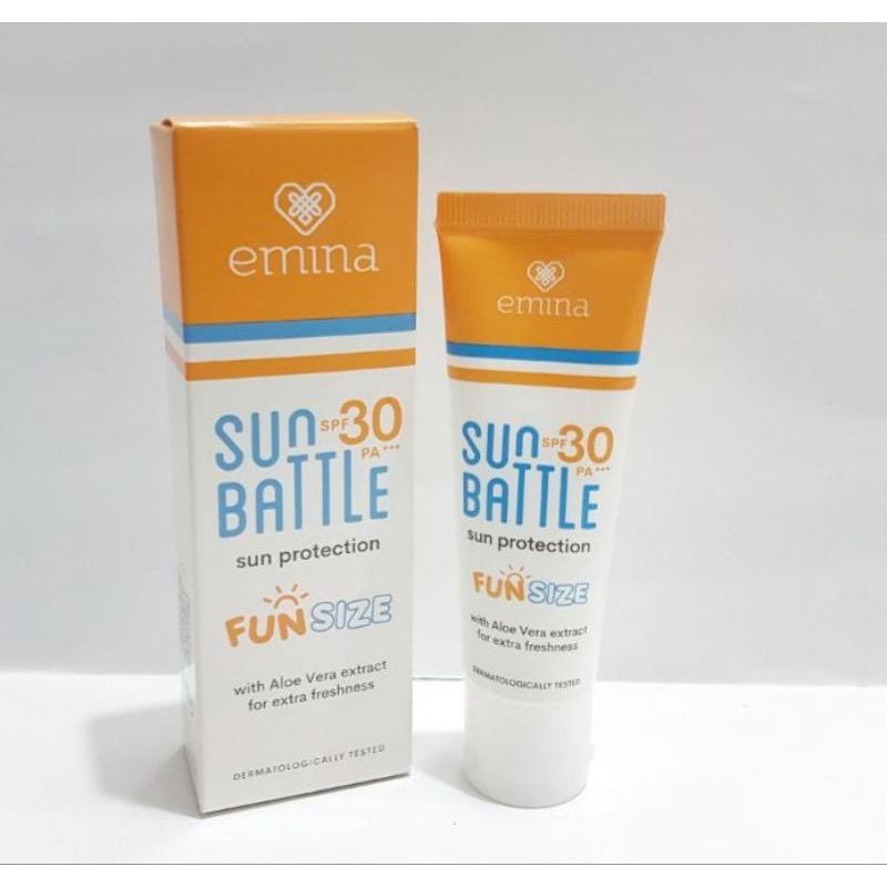 Jual [FUN SIZE] EMINA SUN PROTECTION SUN BATTLE SUNSCREEN SPF 30 FUN