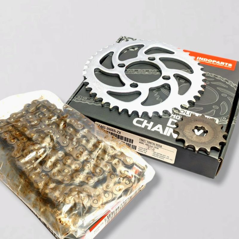 Jual GEAR SET / GEAR PAKET KAWASAN KAZE ZX 130 ORIGINAL INDOPARTS