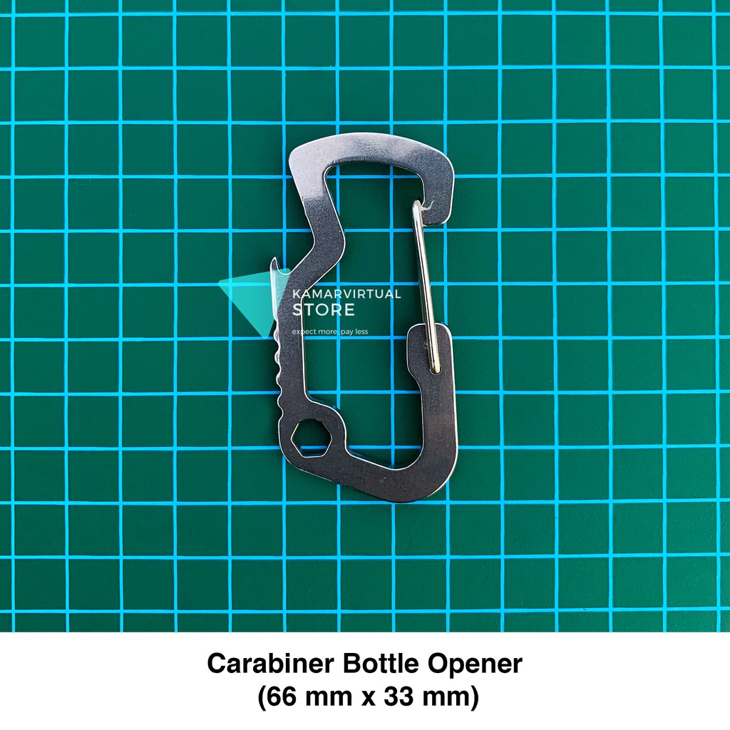 Jual Carabiner Bottle Opener Model Leatherman Shopee Indonesia