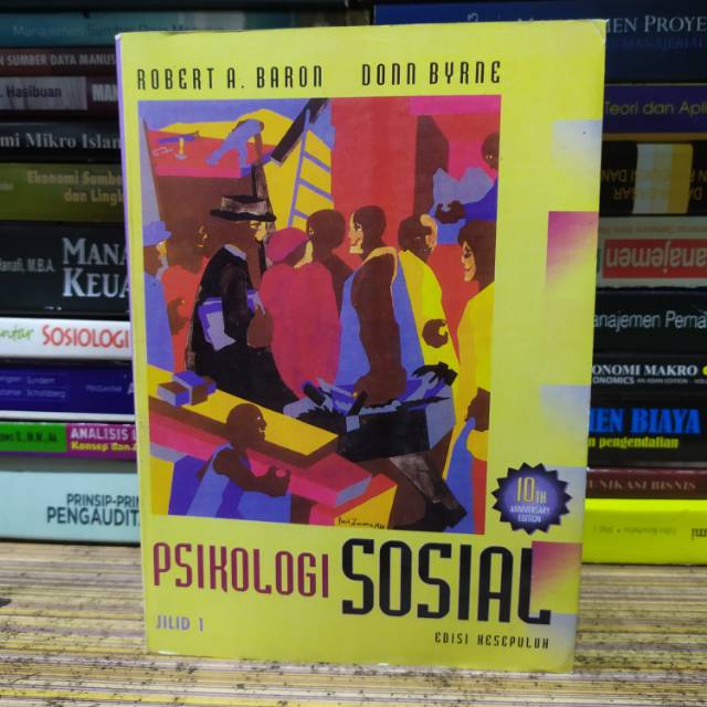 Jual Psikologi sosial edisi kesepuluh jilid 1 Robert baron Shopee