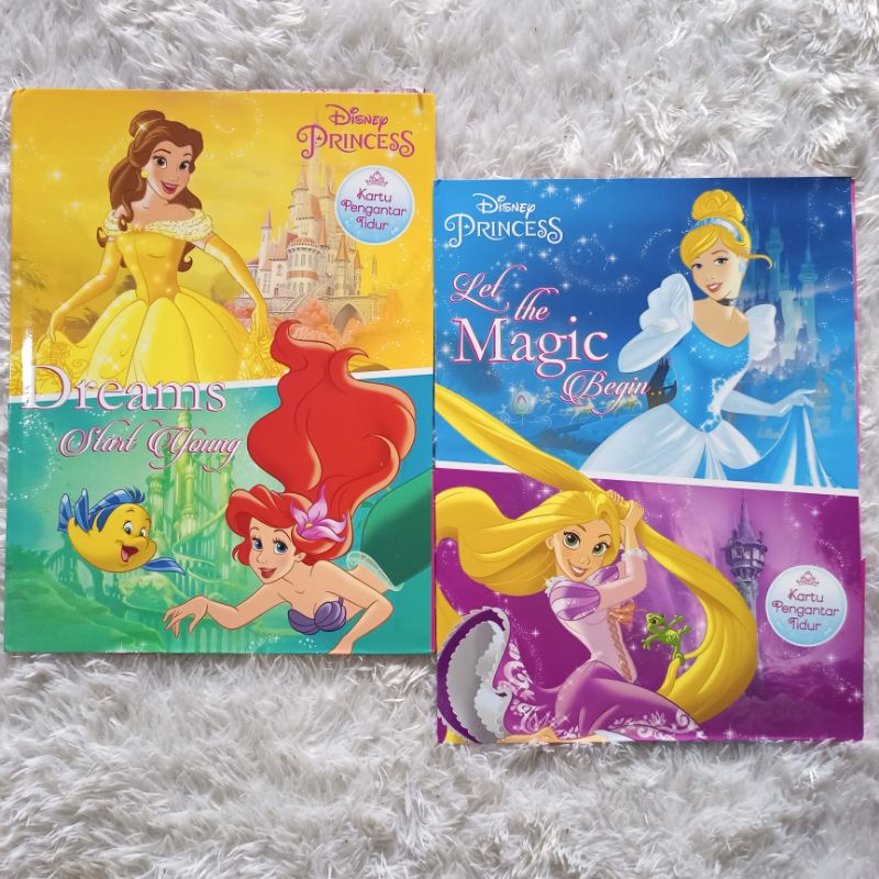 Jual Kartu Pengantar Tidur Disney Princess Dreams Start Young Let