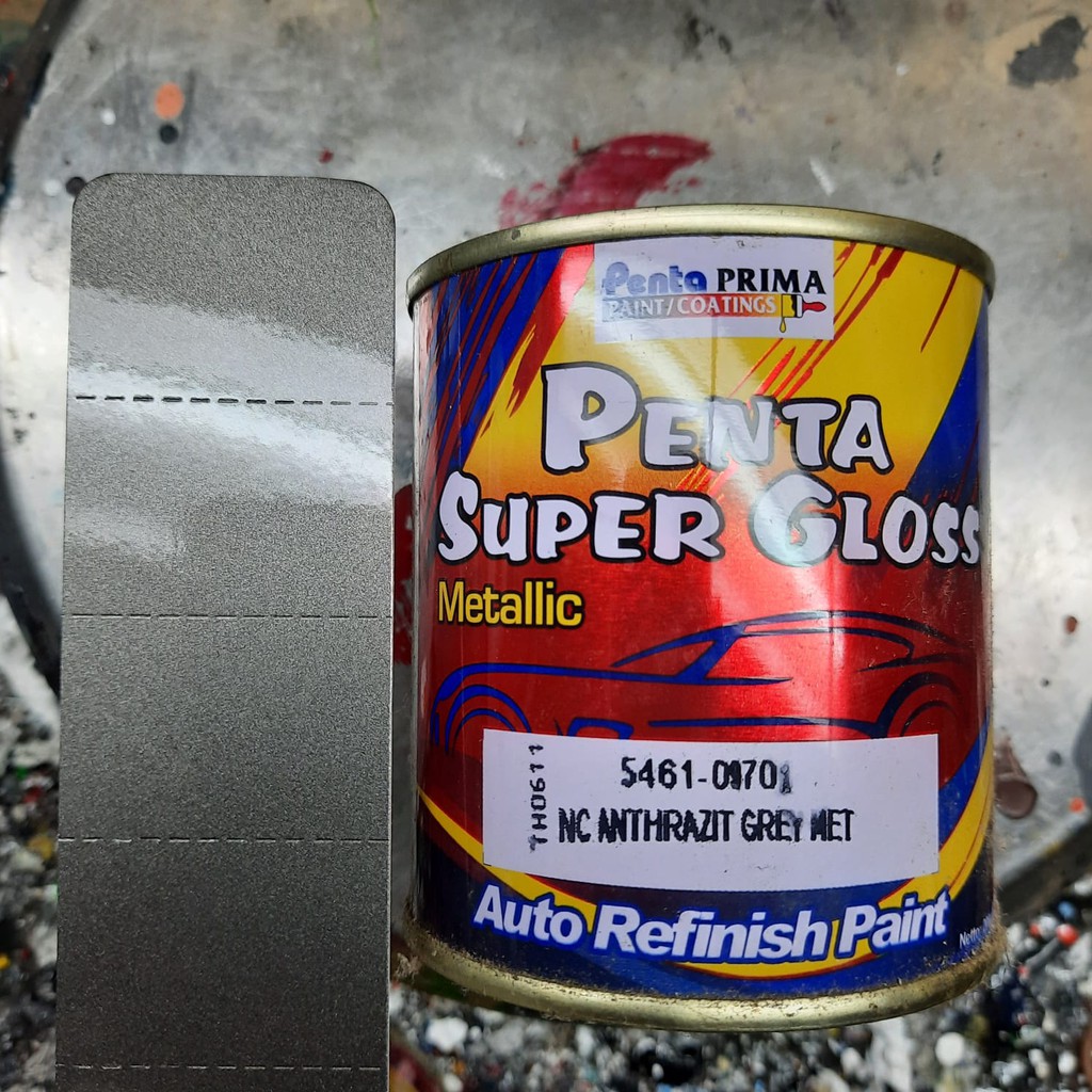 Jual Cat Penta Super Gloss Metalic NC ANTHRAZIT GREY Met Cat Mobil