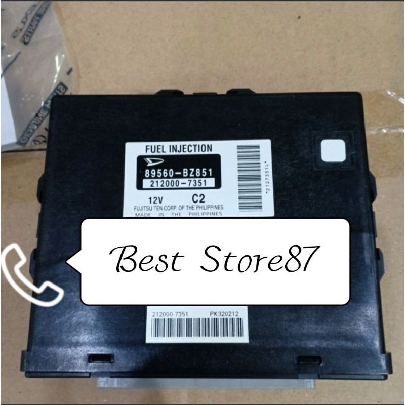 Jual ECU Computer Fuel Injection Toyota Avanza Veloz 1.5 89560BZ851