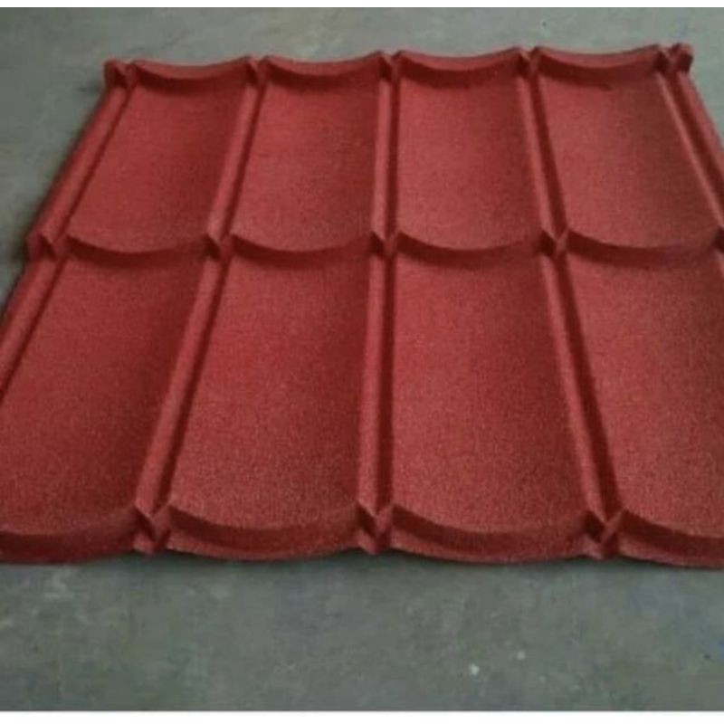 Jual GENTENG METAL PASIR 0.25 MULTIROOF ATAP UKURAN 80cm X 80cm WUWUNG