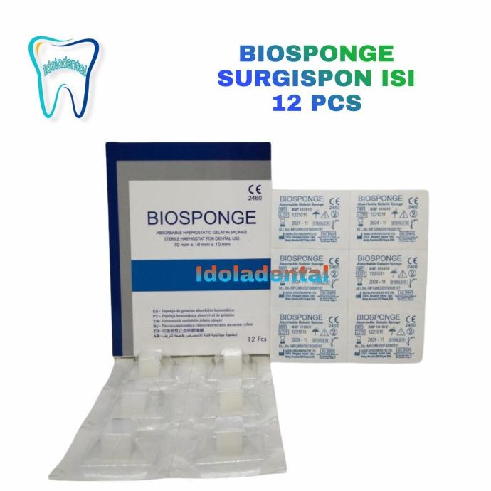Jual DENTAL SPONGOSTAN BIOSPONGE / SURGISPON Shopee Indonesia