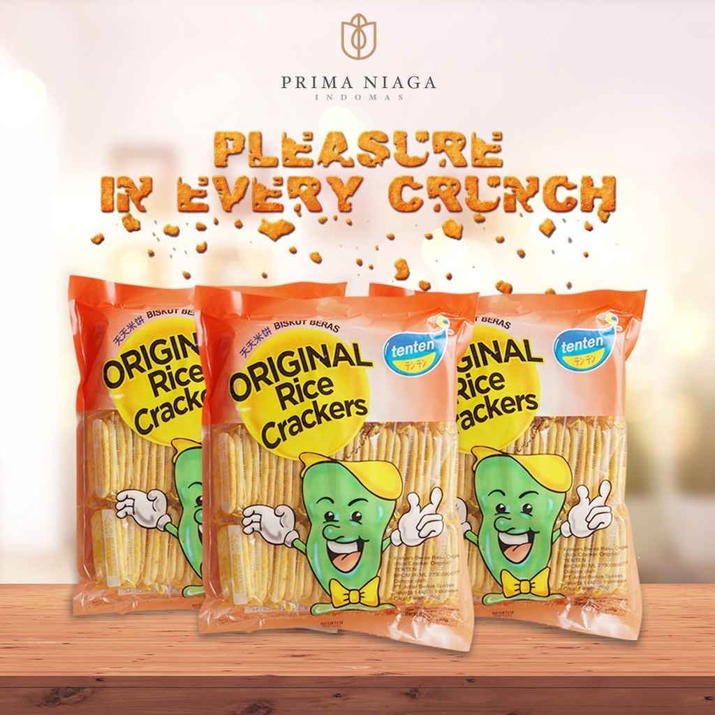 Jual Ten Ten Rice Crackers rasa Original 230gr Shopee Indonesia