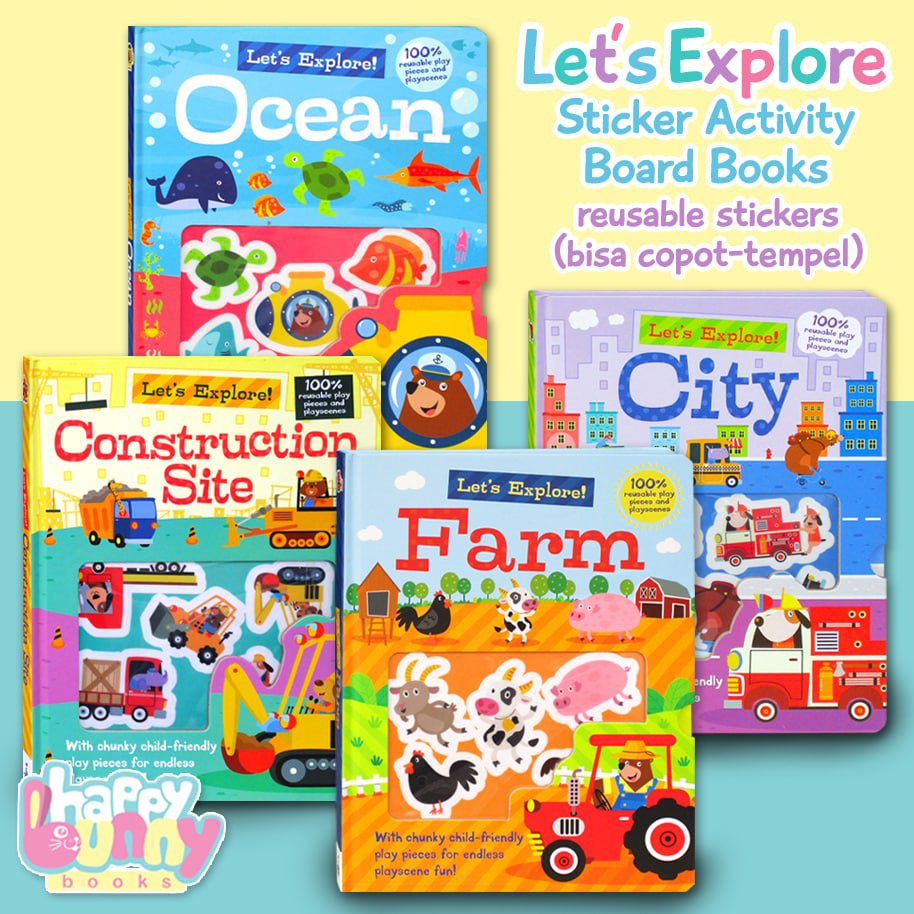 Jual [Imagine That] Let's Explore CITY / FARM / OCEAN / Construction