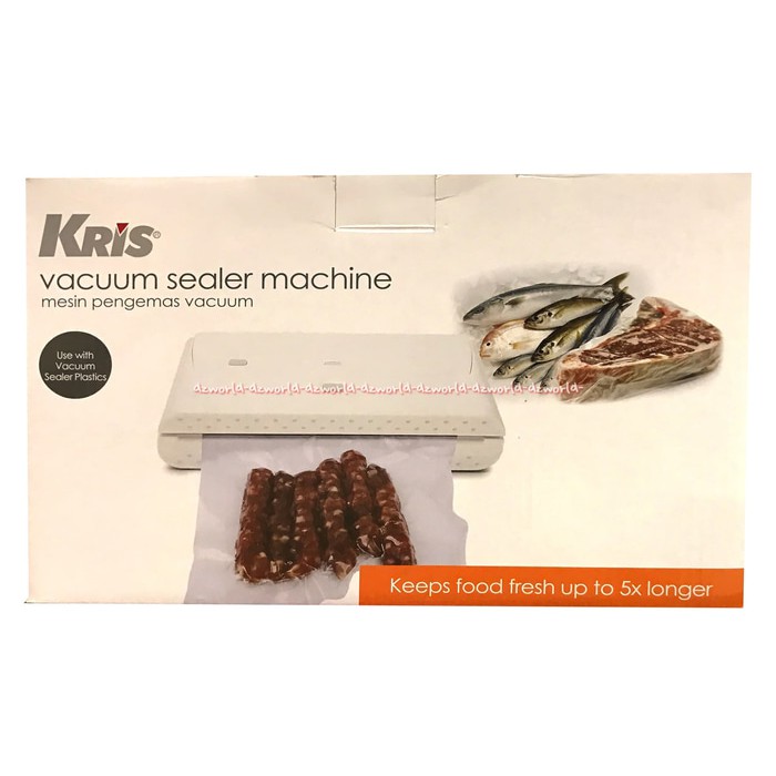 Jual Kris Vacum Sealer Dengan Warna Putih Alat Mesin Vakum Press