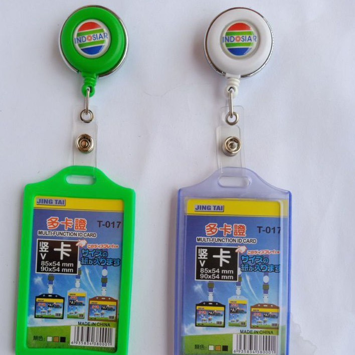 Jual Indosiar Yoyo Logo TV Indosiar dan tempat ID Card NameTag Shopee