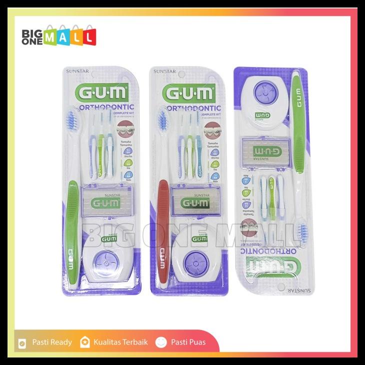 Jual GUM ORTHODONTIC KIT 124, GUM ORTHO, PAKET LENGKAP PERAWATAN BEHEL