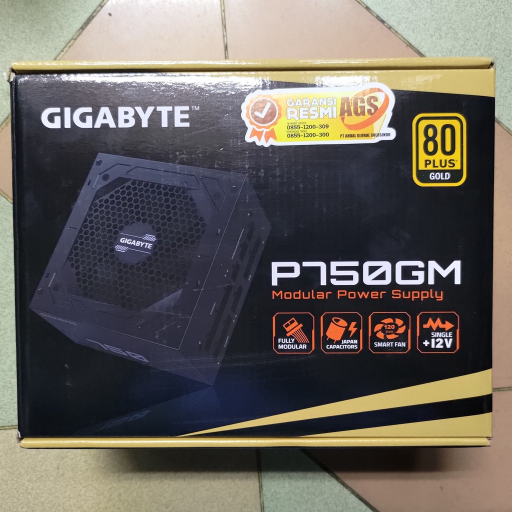 Jual PSU Gigabyte P750GM 750 Watt 750W Gold 80+ Modular Shopee Indonesia