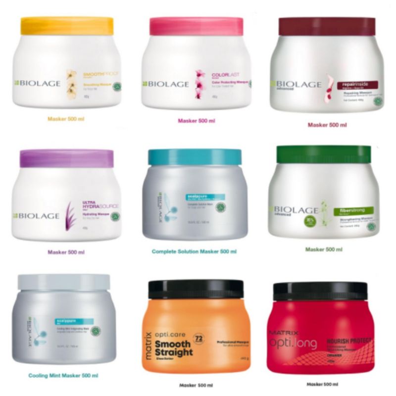 Jual MATRIX Biolage Hair Mask 490 mL Smoothproof Colorlast