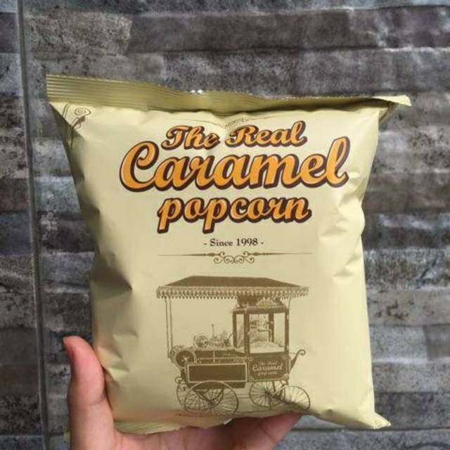 Jual POPCORN CARAMEL XXI 80 GRAM/ THE REAL CARAMEL POPCORN Shopee