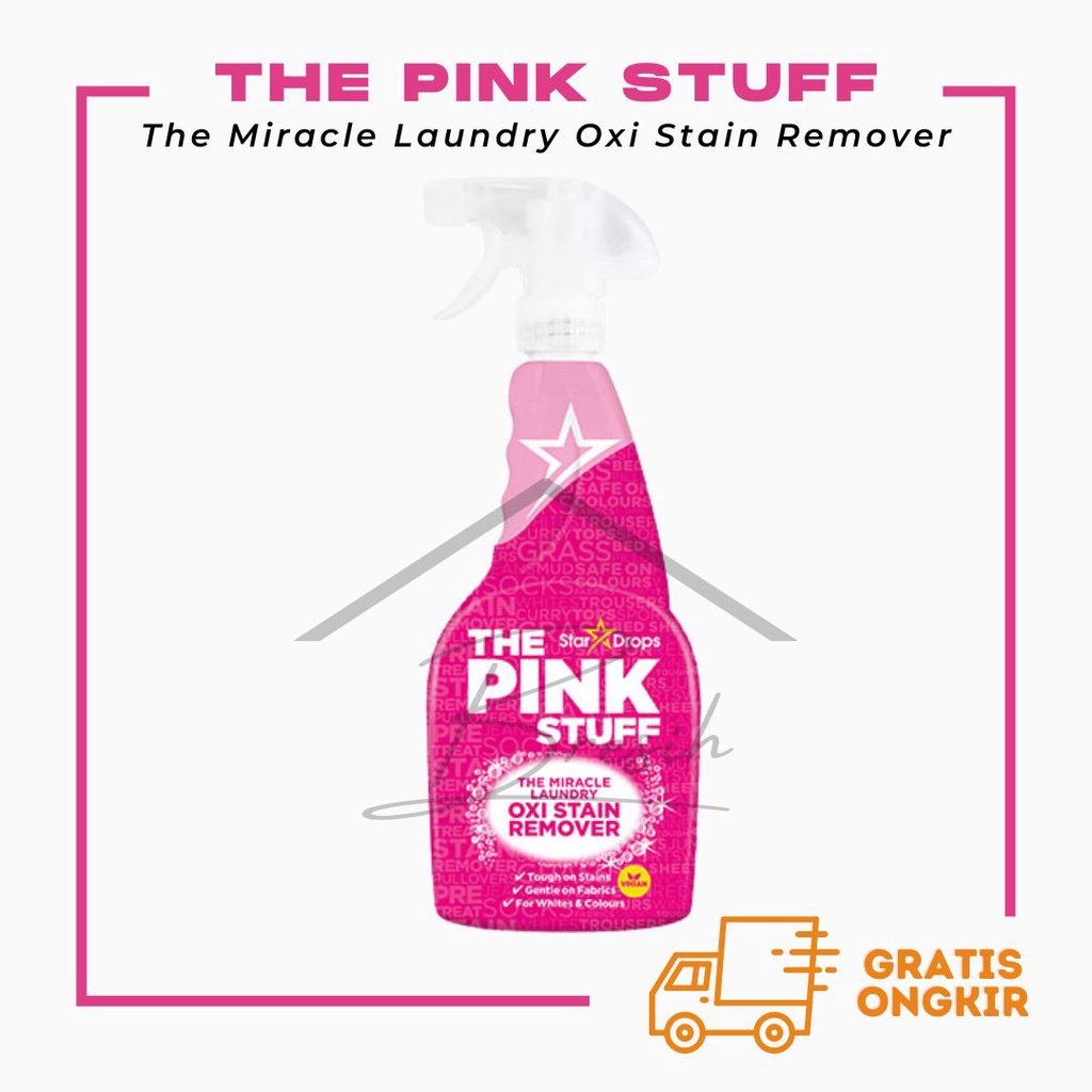 Jual [CLEARANCE SALE] The Pink Stuff The Miracle Laundry Oxi Stain