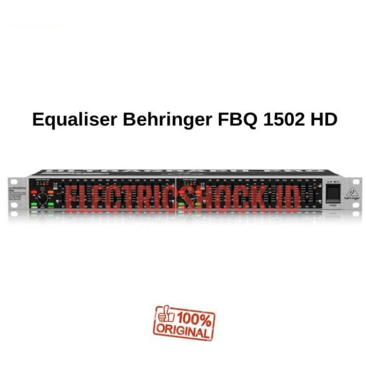 Jual EQUALIZER BEHRINGER FBQ 1502HD ( ORIGINAL ) Shopee Indonesia