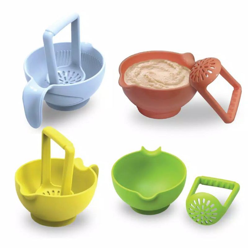Jual Baby Safe Food Masher Bowl Grinding Bowl Baby Food Maker AP008 Shopee Indonesia