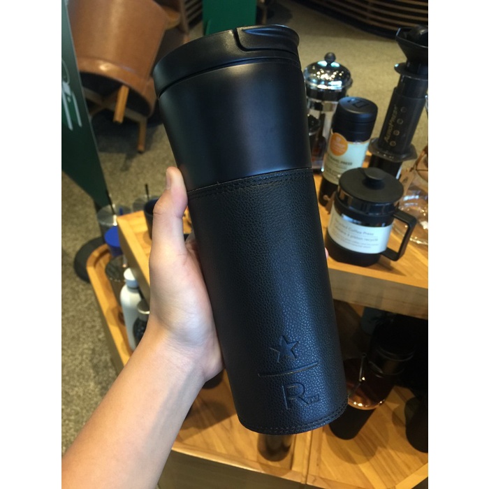 Jual Tumbler Starbucks Reserve Black With Heat Sleeve TERHITS! Shopee
