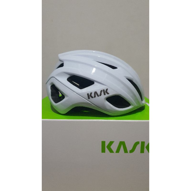 Jual Helm KASK MOJITO 3 warna putih ukuran M 5258 cm Shopee Indonesia