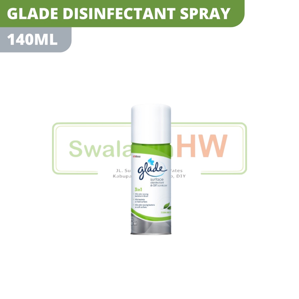 Jual GLADE DISINFECTANT SPRAY 140ML Shopee Indonesia