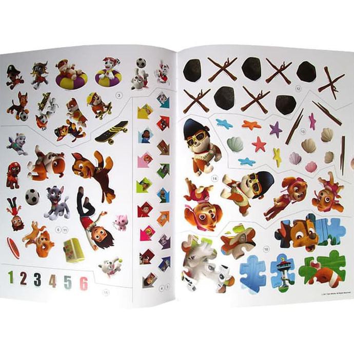 Jual Sticker Book Treasury Paw Patrol With Over 350 Reusable Sticker