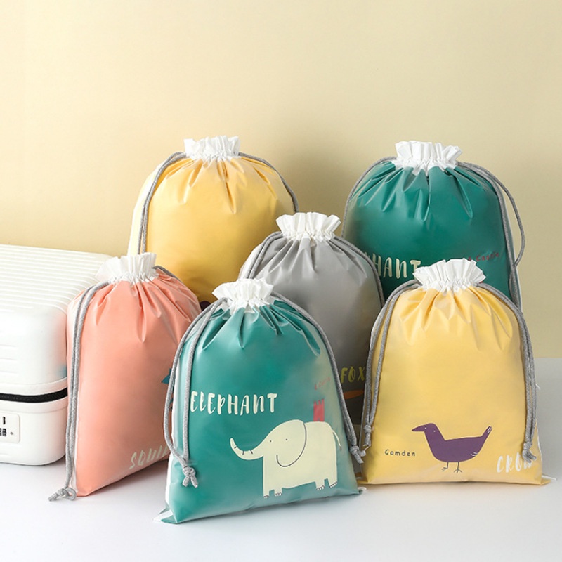 Jual Pouch Travel Organizer Cute Animal Serut Serbaguna Shopee Indonesia