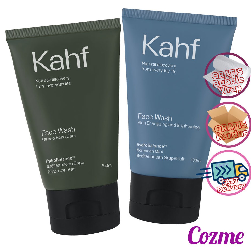 Jual KAHF Men Face Wash Pembersih Wajah Shopee Indonesia