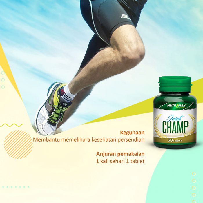Jual Nutrimax Joint Champ 30 Vitamin Untuk/Buat Sendi/Persendian