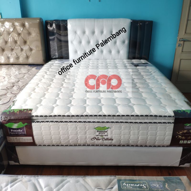 Jual springbed procella neo calista pillow top divan sdr home matras