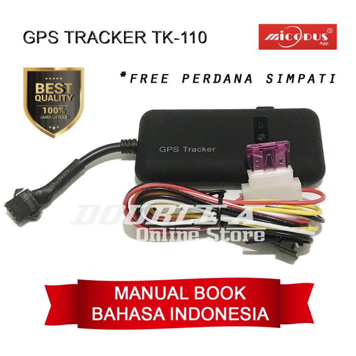 Jual GPS TRACKER GSMGPRS/GPS TK110 (NEW) Shopee Indonesia