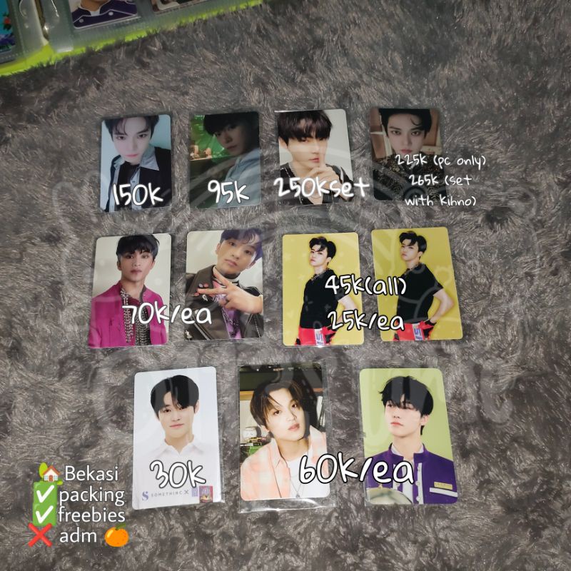 Jual PHOTOCARD DOYOUNG, MARK, JAEMIN, HAECHAN NCT OFFICIAL PC DOYOUNG