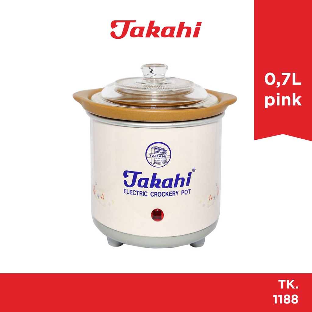 Jual Takahi Slow Cooker 0,7 Liter Model Lama (INSTAN/SAMEDAY) Shopee