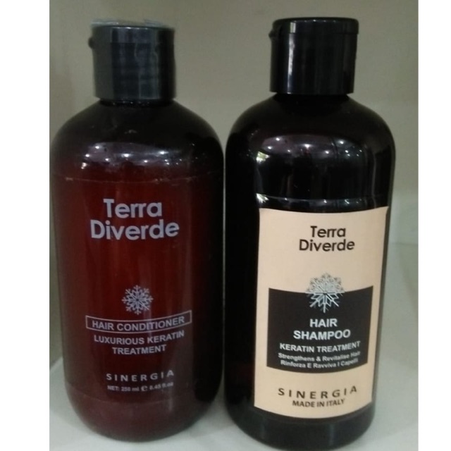 Jual SINERGIA TERRA SHAMPOO ATAU CONDITIONER KERATIN TREATMENT 250 ML