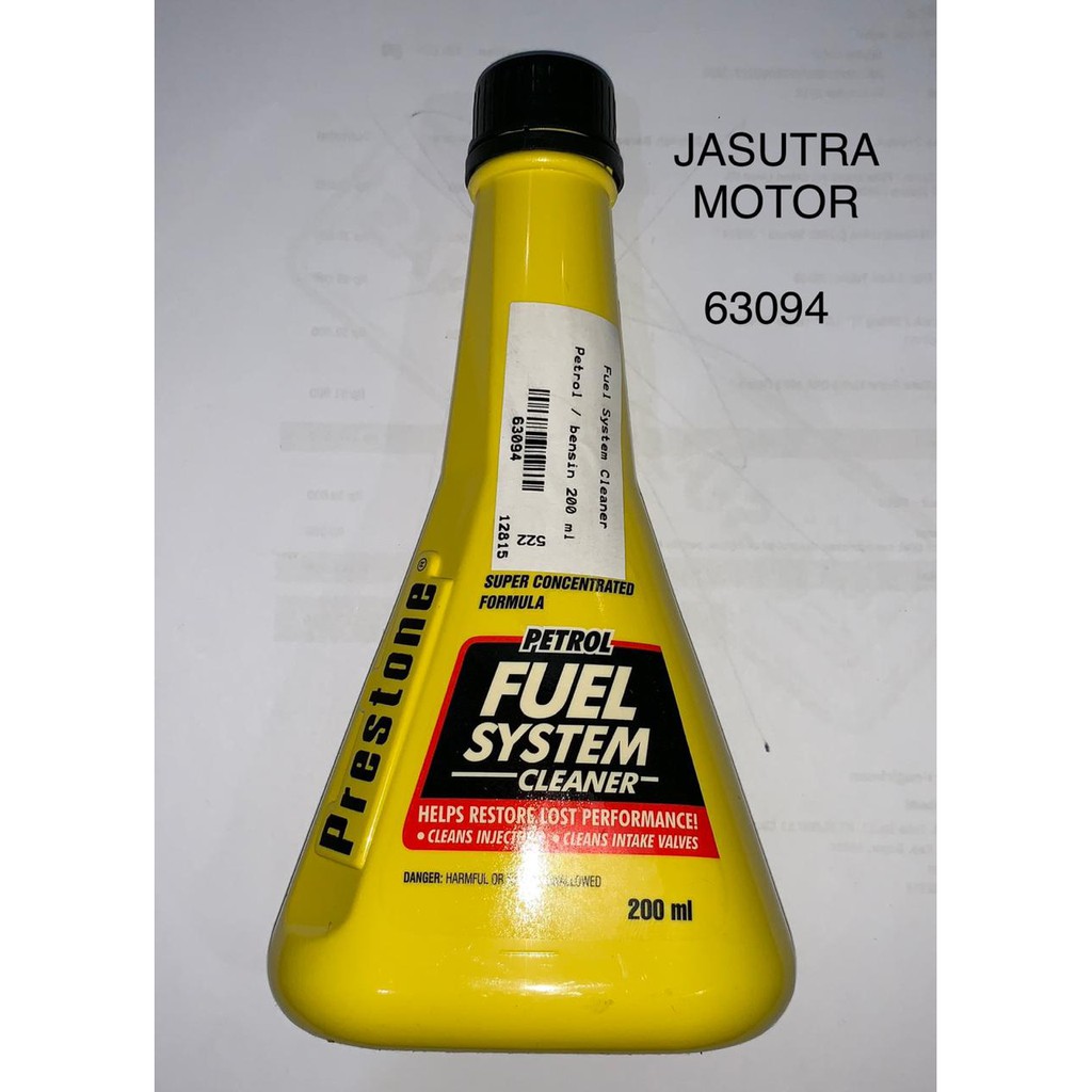 Jual Prestone Fuel System Cleaner Petrol / bensin 200 ml 63094 Shopee Indonesia
