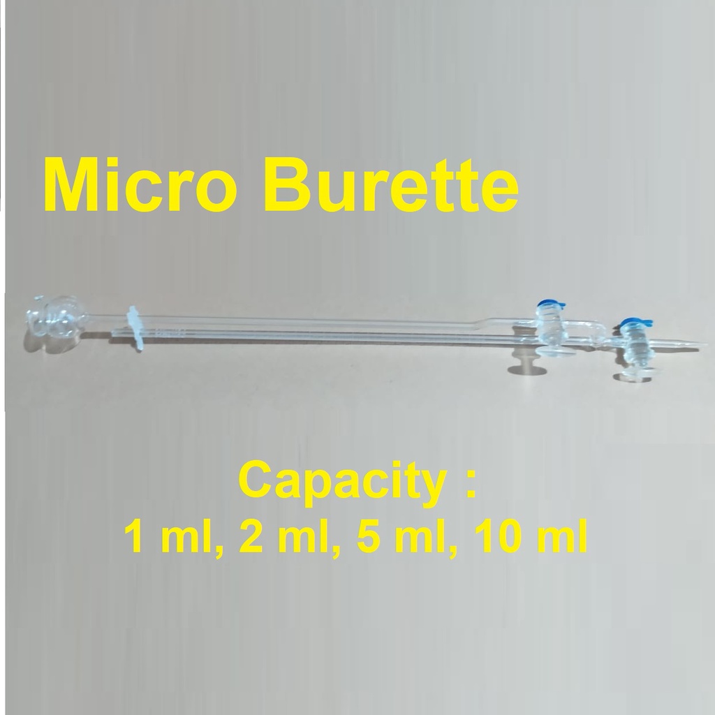 Jual MIKRO BURET MICRO BURETTE 1 ML 2 ML 5 ML 10 ML BURET MIKRO CHINA