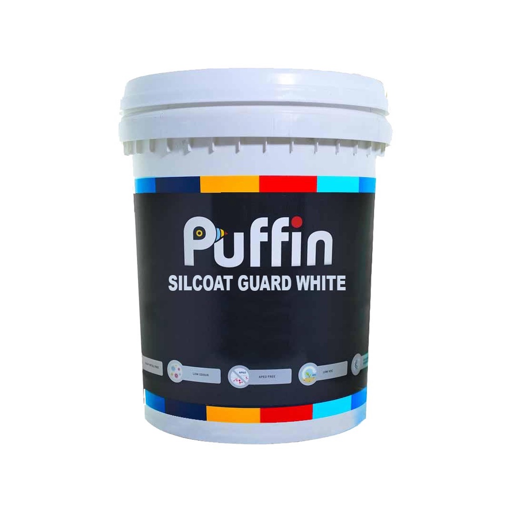 Jual Cat Untuk Tembok Lembap Puffin Silcoat Guard Exterior Silicate
